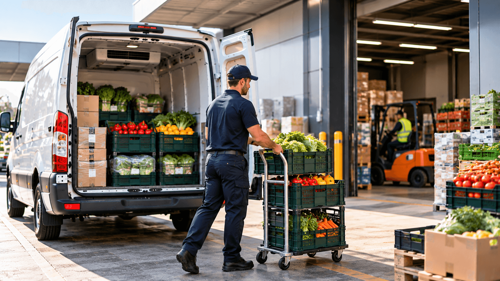 Food Distribution commercial delivery fleet