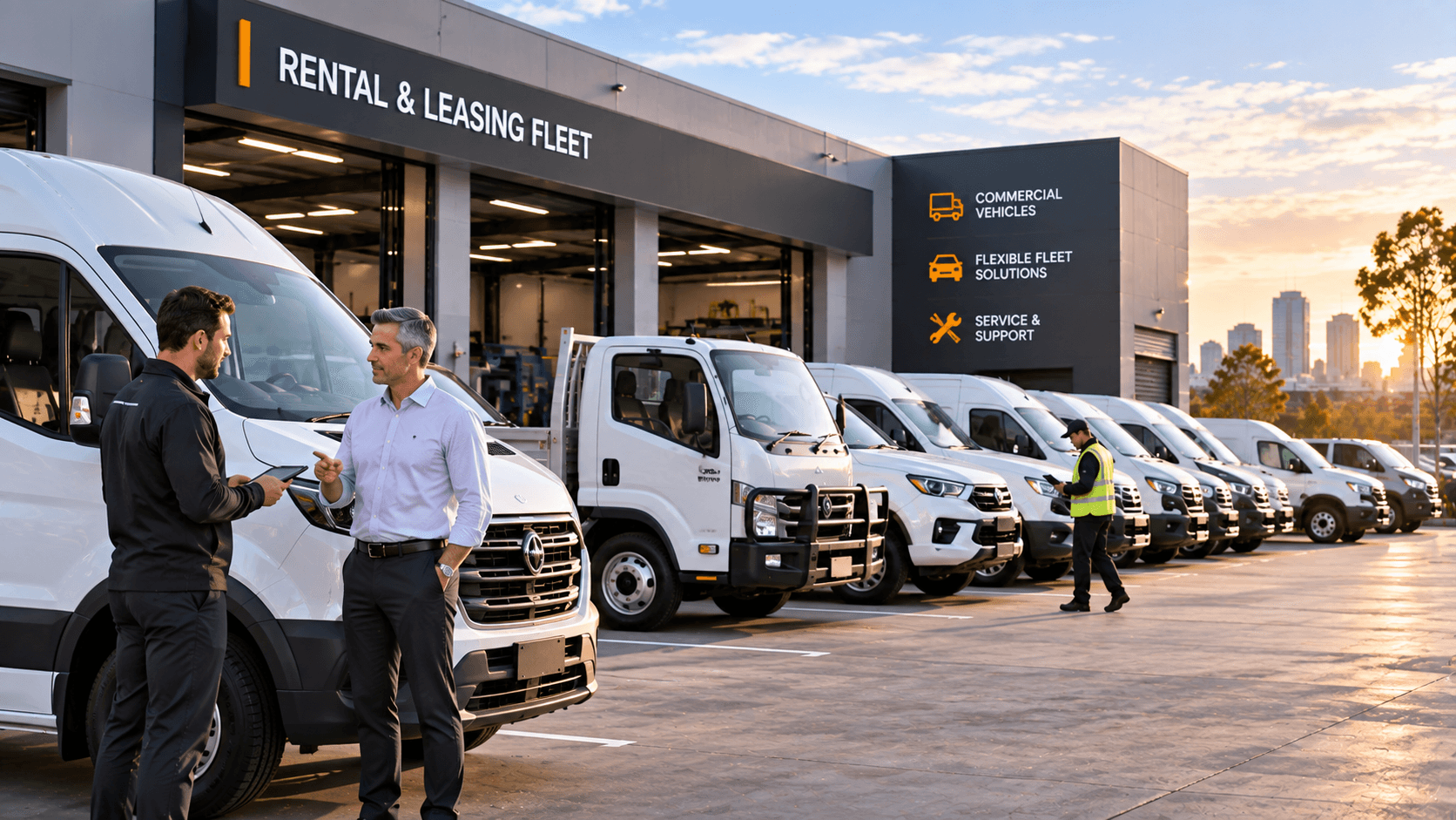 Commercial Vehicle Rental fleet operation